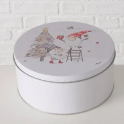 Zestaw trzech puszek do przechowywania FIETE, Ø 14-20 cm