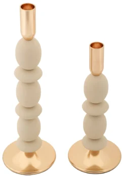 Zestaw świeczników SHUTTLE, 25 cm, 33 cm