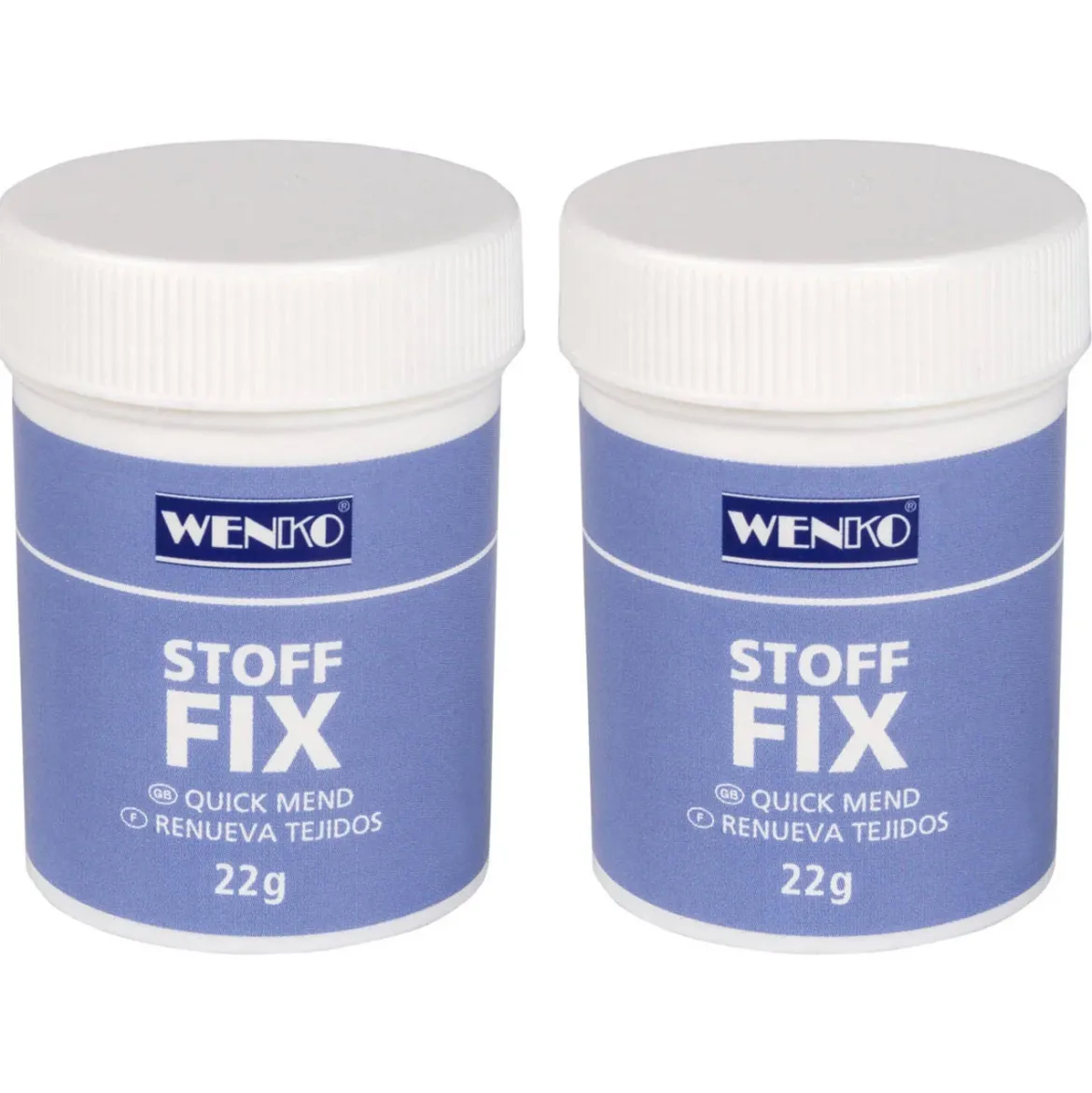 Zestaw: 2x klej w proszku FABRIC-FIX do szybkiej naprawy odzieży